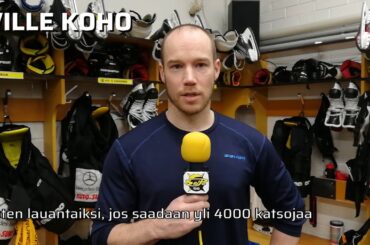 Ville Kohon lupaus #Kisapuisto4000