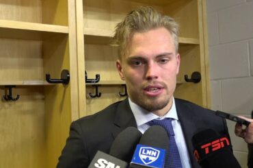 Maple Leafs Post Game: Andreas Johnsson - October 4, 2019