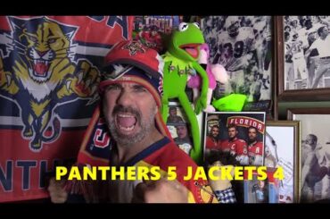 Florida Panthers Beat Columbus Blue Jackets 5-4 OT Verhaeghe Winner!