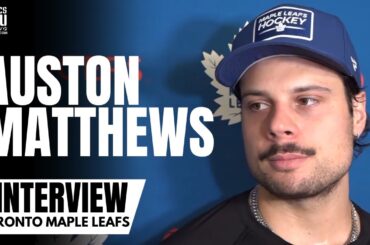 Auston Matthews talks Appearance on Pat McAfee, Roope Hintz, Miro Heiskanen & Dallas Stars Hockey