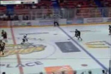10-12-13 Saskatoon Blades @ Brandon Wheat Kings Ryan Pulock
