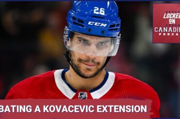 Should the Montreal Canadiens keep Slafkovsky on the top line, is an extension right for Kovacevic?