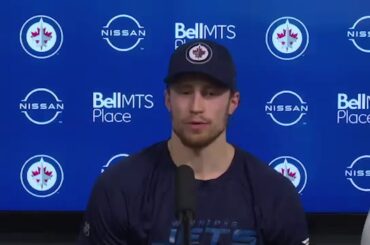 Winnipeg Jets game 10 post-game media availability: Laurent Brossoit