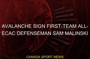 #Malinski #Sign #AllECAC #Defenseman #Avalanche #FirstTeamAvalanche Sign First-Team All-ECAC Defense