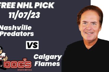 NHL Pick - Nashville Predators vs Calgary Flames Prediction, 11/7/2023 Free Best Bets & Odds