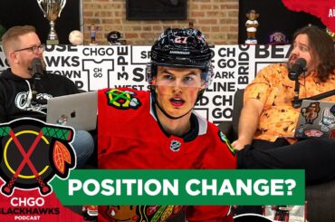 The Lukas Reichel experiment at center hasn't been good for the Chicago Blackhawks | CHGO Blackhawks