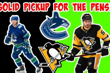 Instant Analysis: The Pittsburgh Penguins Acquire Jack Rathbone From the Vancouver Canucks!