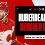 What message was benching Huberdeau sending?
