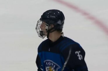 GOTTA SEE IT: Patrik Puistola scores 3 goals at U18 IIHF World Juniors