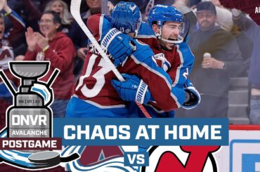 Colorado Avalanche triumph in chaotic win over New Jersey Devils