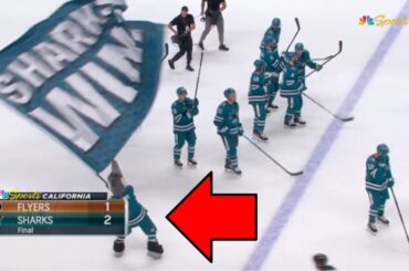 I've never seen a hockey team celebrate like this