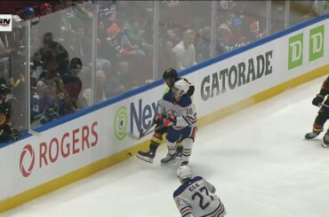 Connor Garland elbow on Derek Ryan - no call