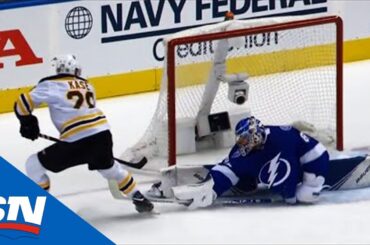 Andrei vs Ondrej: Vasilevskiy Makes Wild Pad Save To Rob Kase