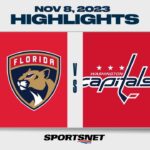NHL Highlights | Panthers vs. Capitals - November 8, 2023