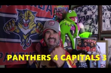 Florida Panthers Beat Washington Capitals 4-3 OT Reinhart Winner