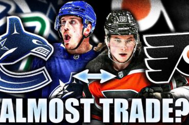 Nate Schmidt ALMOST TRADE For Nolan Patrick? Vancouver Canucks, Philadelphia Flyers News & Rumours