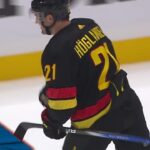 Canucks' Nils Hoglander Goes Bar Down Off Rebound To Extend Lead Over Oilers