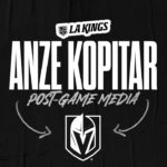 Captain Anze Kopitar speaks after his 400th NHL Goal | 11.08.23 Postgame Media after Vegas