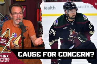 Is Matt Dumba's early play for the Arizona Coyotes cause for concern?