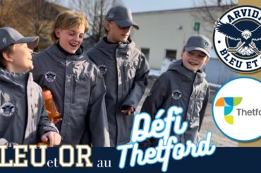 Les Bleu et Or au défi de Thetford 2023