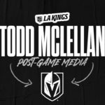 Head Coach Todd McLellan | 11.08.23 LA Kings Postgame Media following Vegas Golden Knights