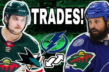 Who Won the Calen Addison/Zach Bogosian Trades? | Minnesota Wild/Sharks/Lightning Trade Breakdowns
