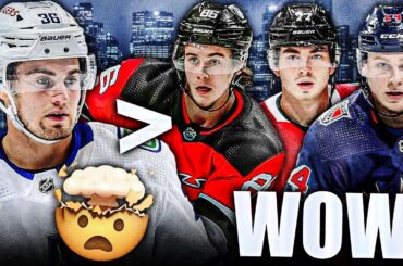 Nils Hoglander Has OUTPRODUCED Jack Hughes, Kaapo Kakko, Dach & MORE In CAREER PPG So Far (Canucks)