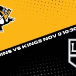 Pittsburgh Penguins vs Los Angeles Kings | NHL Picks and Predictions for 11/9