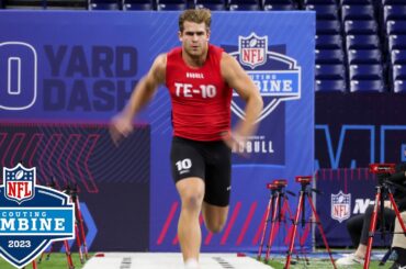 Tight Ends Run the 40-Yard Dash at the 2023 NFL Combine