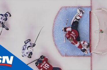 Sergei Bobrovsky Commits Glove Save Larceny On Nikita Kucherov