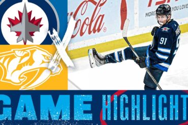 Winnipeg Jets vs. Nashville Predators - Game Highlights