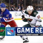 Wild @ Rangers 11/9 | NHL Highlights 2023