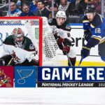 Coyotes @ Blues 11/9 | NHL Highlights 2023