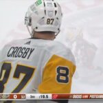 Crosby scores empty net goal vs Ducks 11/7/23