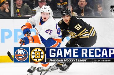 Islanders @ Bruins 11/9 | NHL Highlights 2023
