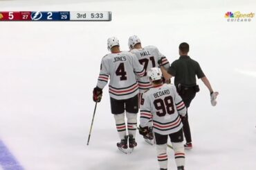 Taylor Hall, injury against the Lightning