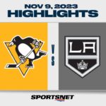NHL Highlights | Penguins vs. Kings - November 9, 2023