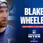 NYR vs MIN: Blake Wheeler Postgame Media Availability | November 9, 2023