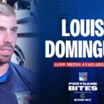 NYR vs MIN: Louis Domingue Postgame Media Availability | November 9, 2023