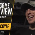Charlie Coyle on FIRST HAT TRICK | Bruins vs Islanders 11-9-2023