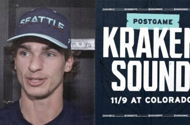 Postgame Sound | Bjorkstrand, Beniers, Winterton & Coach Hakstol | Nov. 10, 2023