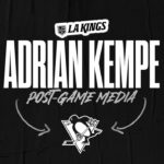 Forward Adrian Kempe | 11.09.23 LA Kings Postgame Media Availability after Pittsburgh Penguins