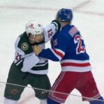 Barclay Goodrow Drops The Gloves With Brandon Duhaime