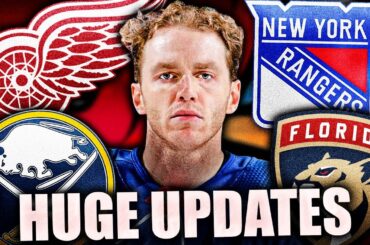 HUGE UPDATES FOR THE RANGERS, RED WINGS, SABRES, PANTHERS: PATRICK KANE FINALISTS REVEALED—NHL News