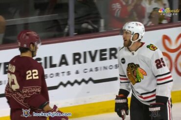 Jarred Tinordi vs Jack McBain Oct 30, 2023