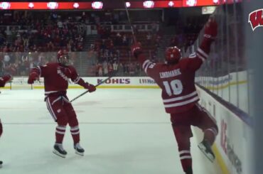 Badgers Triumph Over Clarkson With Late Goal From Owen Lindmark