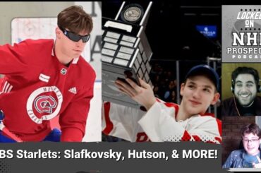 Montreal Canadiens Prospect Talk: Slafkovsky's Development, Lane Hutson, & Potential 2024 Selection!