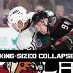 Arizona Coyotes give up four unanswered goals, collapse against LA Kings at home