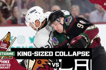 Arizona Coyotes give up four unanswered goals, collapse against LA Kings at home