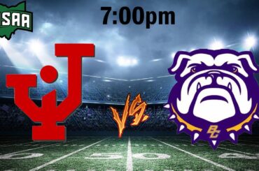 Jackson Ironmen Vs. Bloom Carroll Bulldogs Varsity Football @7PM